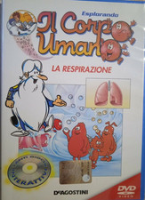 esplorando il corpo umano 2 la respirazione	dvd	de agostini	editoriale	nuovo