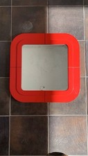 Specchio Kartell Design Anna Castelli Anni ‘60 Rosso Red Mirror