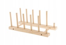 Scolapiatti legno supporto