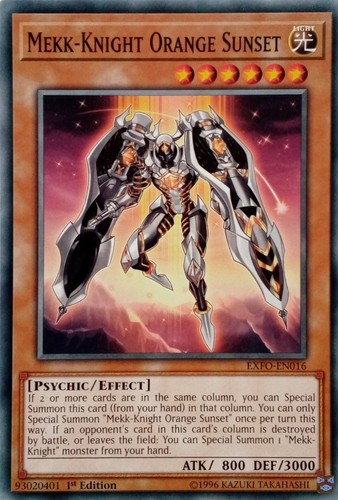 Exfo en016 mekk knight - exfo-en016, orange