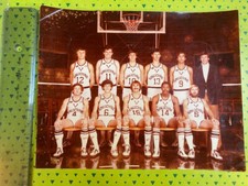 Foto con autografi Virtus Basket 1979 80 rara e Ottimo stato cm 20 x 26 circa