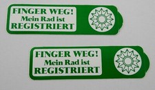 Adesivi bici via dita! La mia