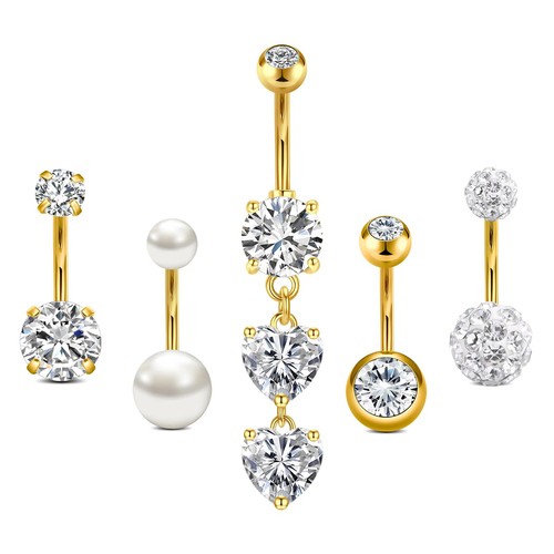 Acefun 14g piercing ombelico - acefun,