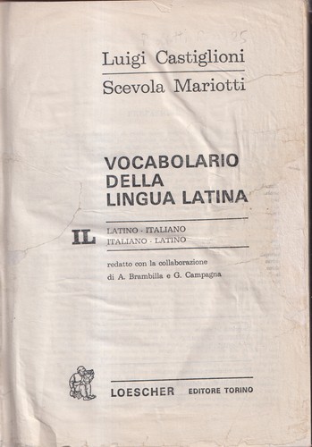 Vocabolario della lingua