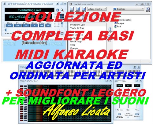 Basi midi karaoke raccolta - basi,