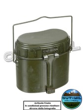Gavetta alluminio verde usata - gavetta,
