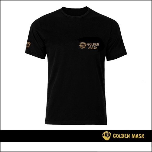 Shirt maglietta golden mask - golden,