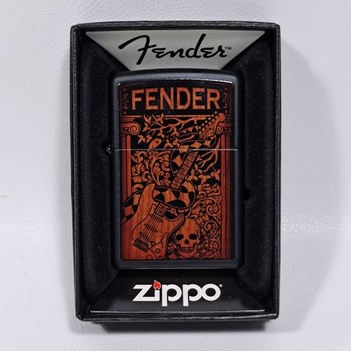 Zippo lighter fender guitars - zippo,