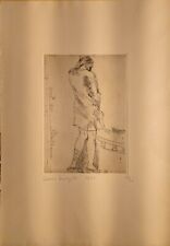 Lorenzo Ceregato, Acquaforte Su carta, 1969, stampa 24,5x17,4 cm.