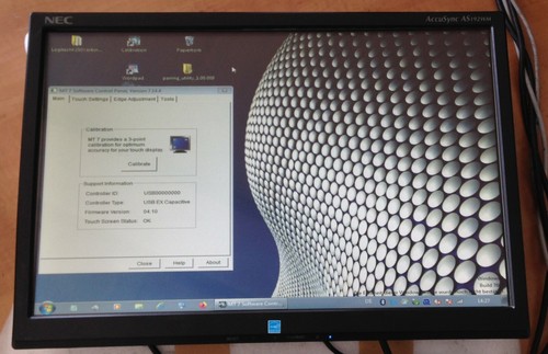 Touchscreen nec accusync - touchscreen, 19"