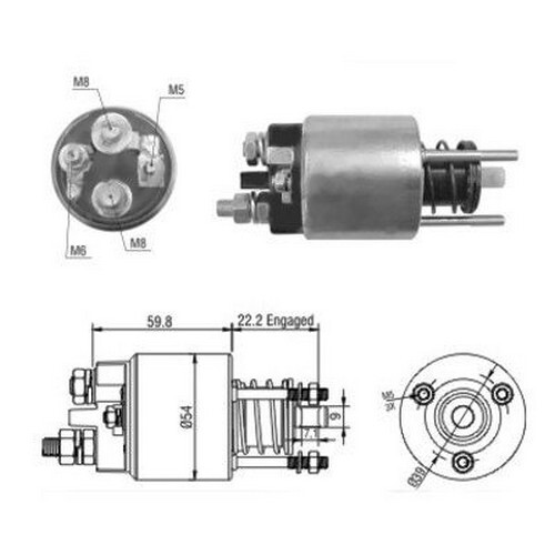 140 elettromagnete motore - 140, cv