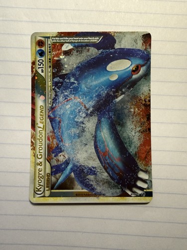 Carta pokemon kyogre groudon - pokemon, &
