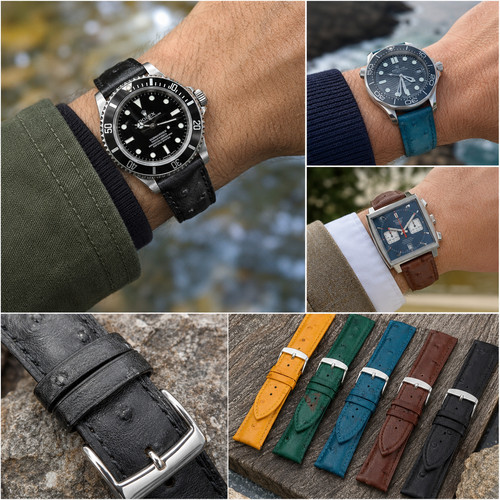 Cinturino orologio pelle