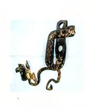 Un antico pezzo in ferro