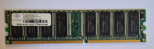 Ram nanya ddr 256mb pc3200 - ram,