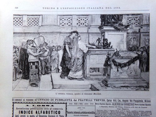 Stampa del 1884 - , l'offerta