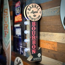 Insegna LED Bourbon Whisky