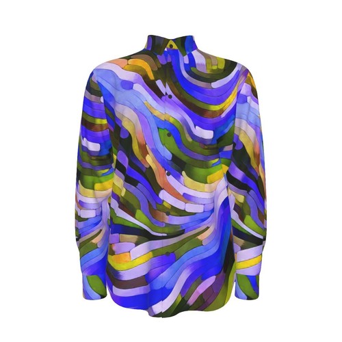 Camicia elegante uomo viola