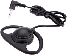 Auricolare Mono 3.5Mm Cuffia Monoaurale Monoauricolare Con Filo Auricolari Cuffi