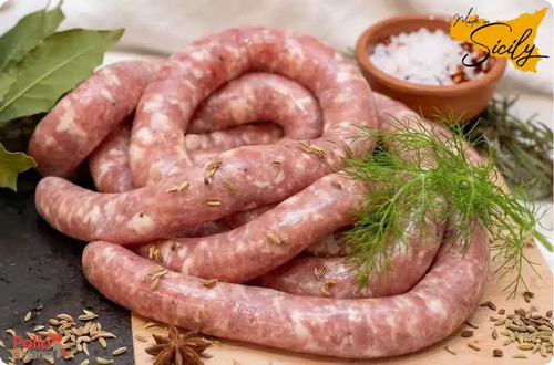 Salsiccia siciliana con - salsiccia,