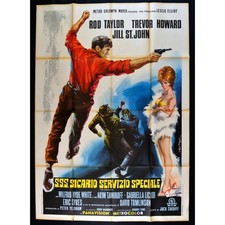 manifesto S.S.S. SICARIO SERVIZIO SPECIALE THE LIQUIDATOR taylor howard M327