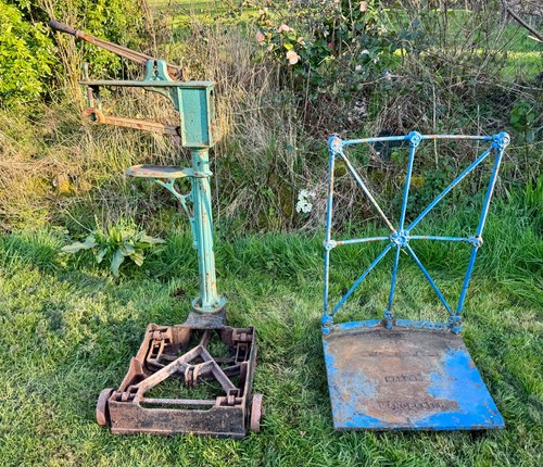 Antique cast iron railway - antique,