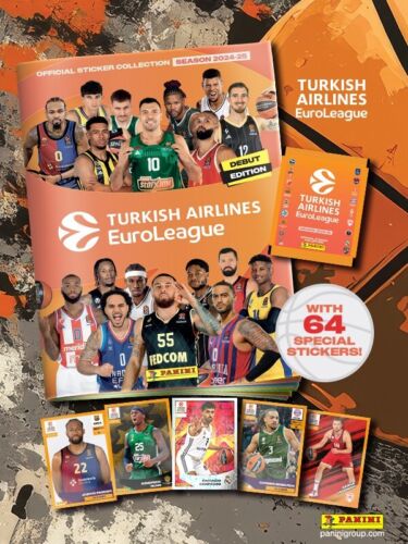 Figurine panini eurolega 2024 - figurine,