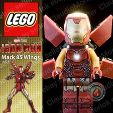 ⭐ LEGO Iron Man Mark 85 Wings sh824 Minifigure Marvel Avengers sh0824 76131