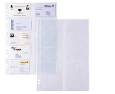 10 FOGLI ARCHIVIO SCHEDE TELEFONICHE COLLEZIONE SEI-ROTA 662131 CON 10 TASCHE