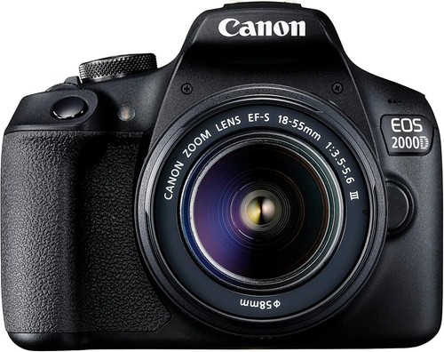Canon eos 2000d 1mp camera - canon,