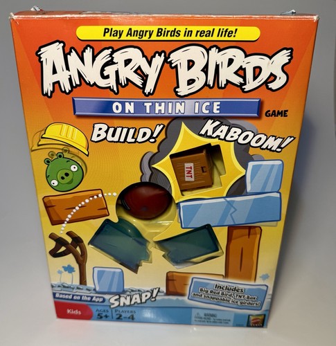Angry birds thin ice - angry,