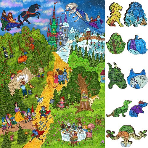 Puzzle legno per adulti di - puzzle,