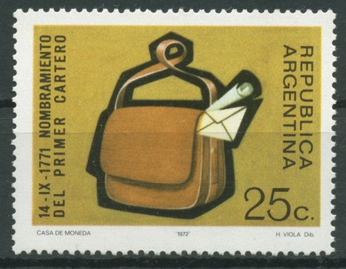 Argentina 1972 postino bruno - 1972,