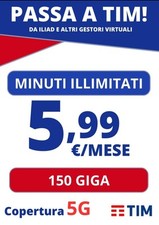 PASSA A TIM DA OPERATORE VIRTUALE CON LA PROMO A € 5,99