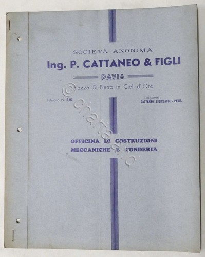 Società cattaneo figli - &,