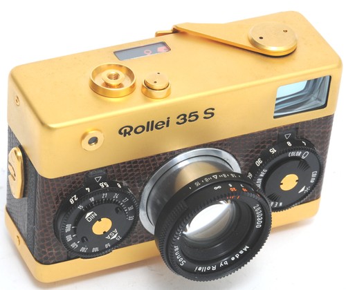 Rollei placcato oro - s,
