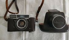 Vintage macchina fotografica Minolta AL + obiettivo Rokkor PF 45mm a pellicola