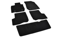 Tappetini in velluto per Dacia Logan/MCV I 2009-2012 Vers.con 7 sedili