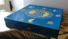 Scatola carta sole decorata