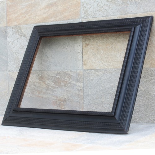 Antica cornice guilloche nera - antica,