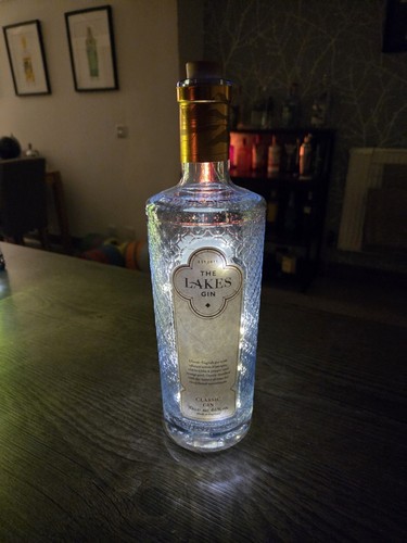 Lampada bottiglia gin the - bottiglia,
