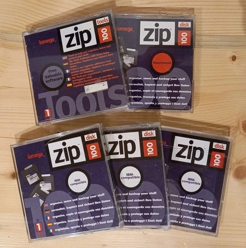 Iomega zip 100 cartucce - zip, 5