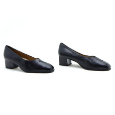 Soffice sogno decollete usate numero 37.5 (Cod.SS3619) nero pelle basso