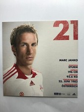MARC JANKO-Red Bull Salzburg-70 Cappellini AUSTRIA-Ex-Lugano-Sydney FC-FC Basilea-AK