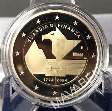 ❇️ ITALIA 2024 250° FONDAZIONE GUARDIA DI FINANZA MONETA 2 EURO PROOF ❇️