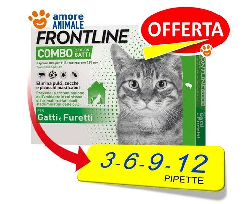 Frontline combo gatto 6 - , /