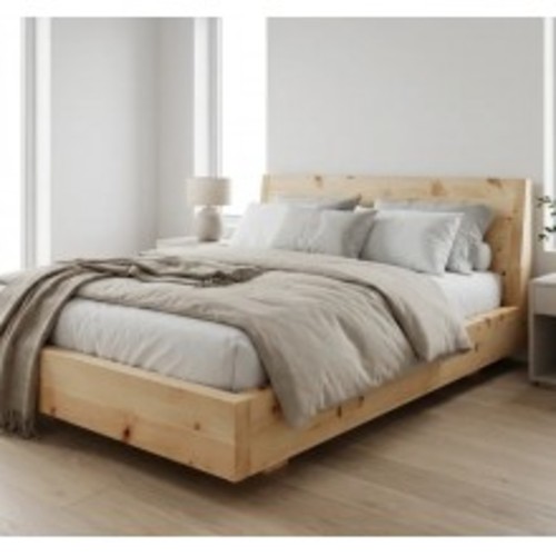 Letto legno massello - legno, di