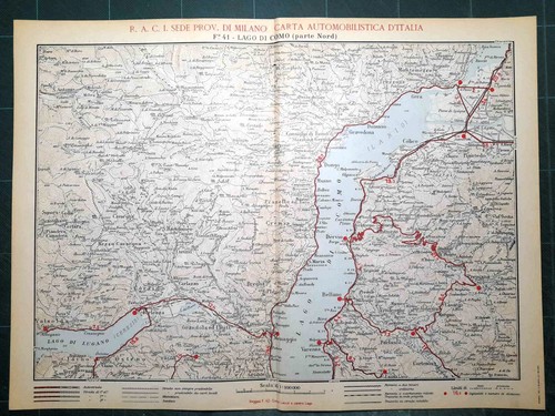 Carta geografica stradale