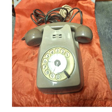 telefono da parete a disco