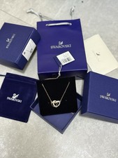 Collana Swarovski doppio cuore